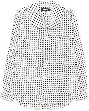 COMME DES GARÇON BLACK Filip Pagowski Polka-Dot Shirt - White