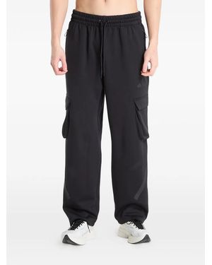 adidas Pantalon Cargo À Logo Imprimé - Black