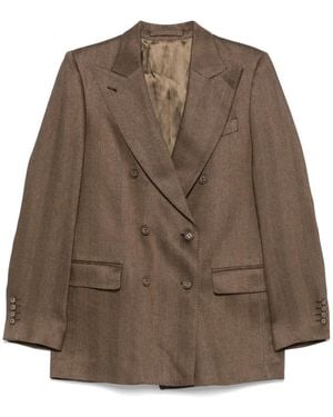 Officine Generale Sandra ジャケット - ブラウン