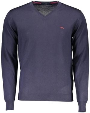 Harmont & Blaine Pull À Logo Brodé - Bleu