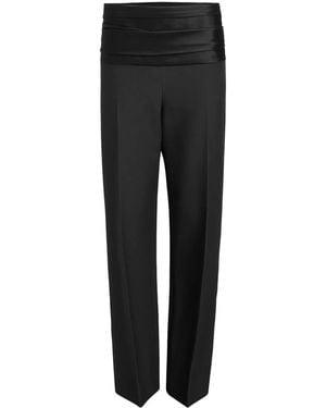 KHAITE Camberly Trousers - Black