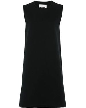 Jil Sander Sleeveless Shift Dress - Black