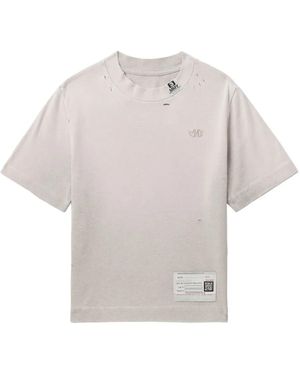 Maison Mihara Yasuhiro コットン Tシャツ - ホワイト