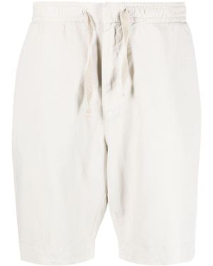 Officine Generale Phil Lyocell-Blend Shorts - Natural