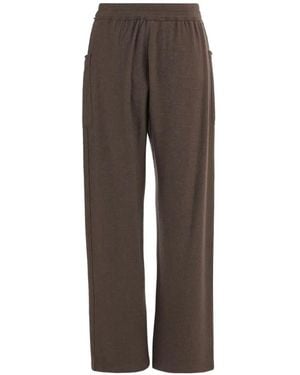Giorgio Armani Patch-Pocket Track Pants - Brown