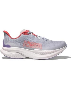 Hoka One One Mach 6 Running Trainers - White
