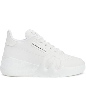Giuseppe Zanotti Talon Leather Low-top Trainers - White