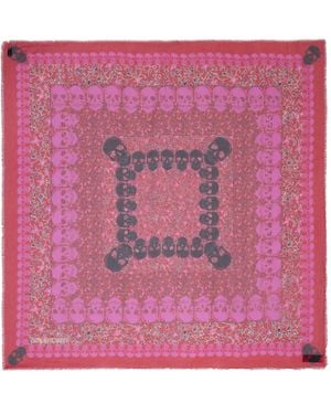 Zadig & Voltaire Kerry Garden Scarf - Pink