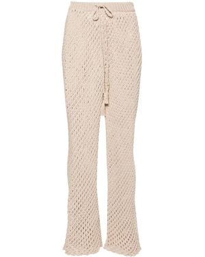 Alanui Pantalones A Love Letter To India - Neutro