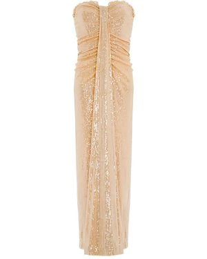 Needle & Thread Vestido Amora palabra de honor - Neutro