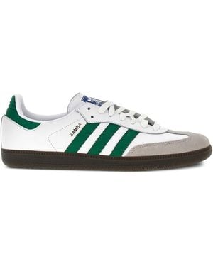 adidas Originals Samba Og Leather Trainers - Green