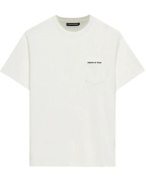 FREEDOM OF SPACE Cotton T-shirt - ホワイト
