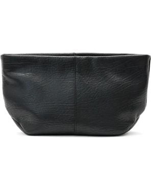 AllSaints Hex Leather Clutch Bag - Black