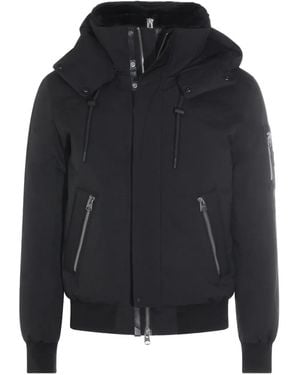 Mackage Gesteppte Kapuzenjacke - Blau