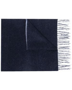 Loewe Sciarpa Con Anagramma - Blu