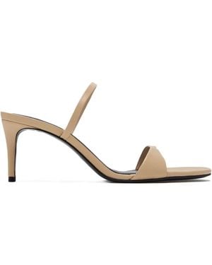 SCHUTZ SHOES Sandalen Mit Riemen 75Mm - Natur