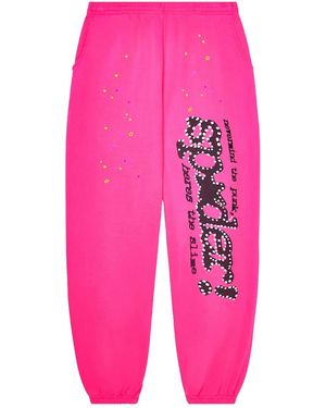 Sp5der P*nk スウェットパンツ - ピンク