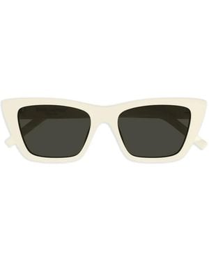 Saint Laurent Sl 809 Ivory - White