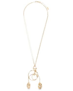 Chloé The Tulip Pendant Necklace - White