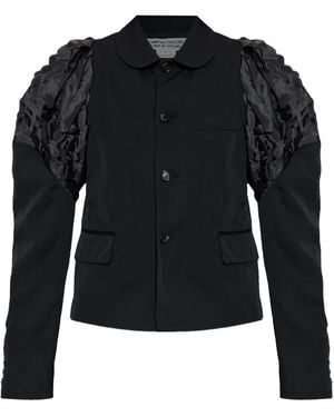 Comme des Garçons Paneled Jacket - Black