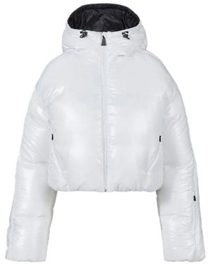 Aztech Mountain Nuke Hooded Ski Jacket - White