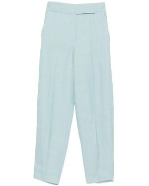 JOSEPH Pantalones Con Bolsillos Con Ribete - Azul