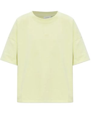 Gestuz Camiseta Con Cuello Redondo - Amarillo