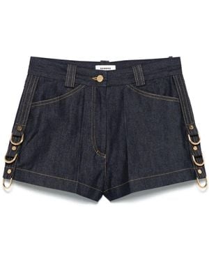 Sandro Denim Shorts - Blauw
