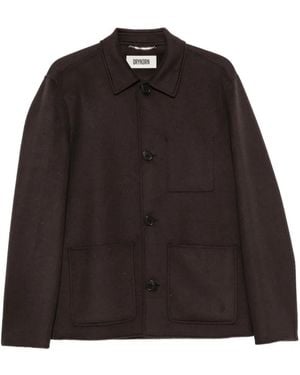 DRYKORN Makona Patch-Pocket Button-Up Jacket - Black