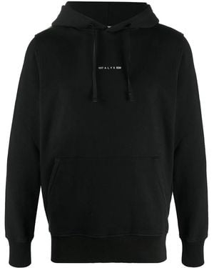 1017 ALYX 9SM ロゴ パーカー - ブラック