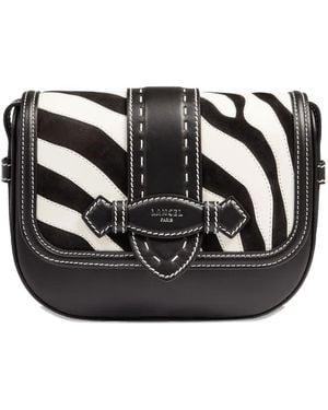 Lancel Sienna Tasche Mit Zebra-Print - Schwarz