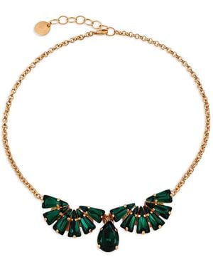 Anton Heunis Crystal-Embellished Necklace - Metallic