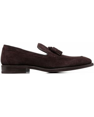 Henderson Almond-Toe Tassel Detail Loafers - Brown