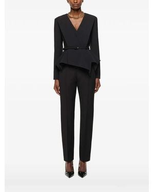 Roland Mouret Blouse Asymétrique À Design Péplum - Noir