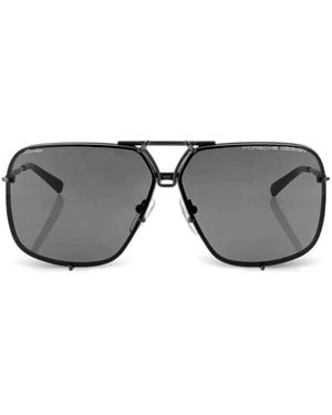 Porsche Design P'8928 Titanium Sunglasses - Grey