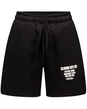 BBCICECREAM Satellite Logo-Print Shorts - Black
