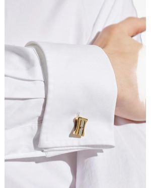 Paul Smith Pencil-Sharpener Cufflinks - White