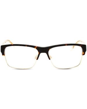 Spy Brody Rectangle-Frame Glasses - White