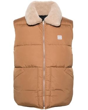 A.P.C. Gilet Doudoune Teddy - Marrone