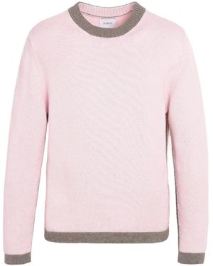 Barrie Kaschmirstrick Mit Rundem Ausschnitt - Pink