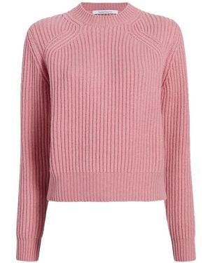 Another Tomorrow Ribbed-Knit Cashmere Jumper - Pink