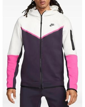 Nike Hooded Fleece Jacket - Purple