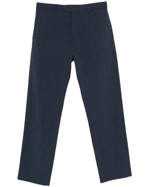 Paul Smith Houndstooth-Pattern Elasticated Pants - Blue