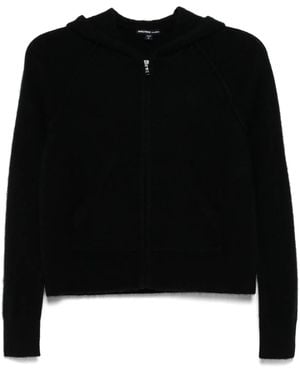 James Perse Recycled Cashmere Track Jacket - Black