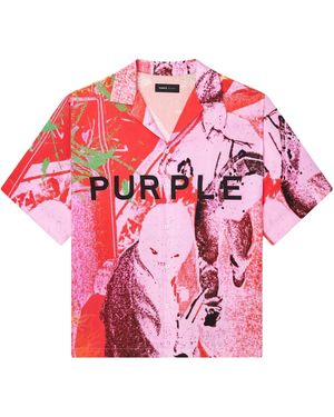 Purple Brand Heist Shirt - Pink
