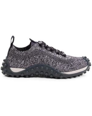 Ami Paris Knit Mirage Trainers - White