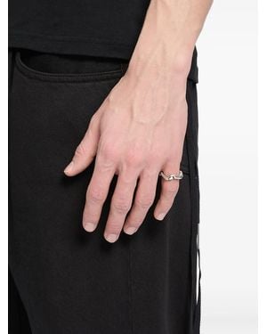 Ann Demeulemeester Futuristic Thorn Ring - Black