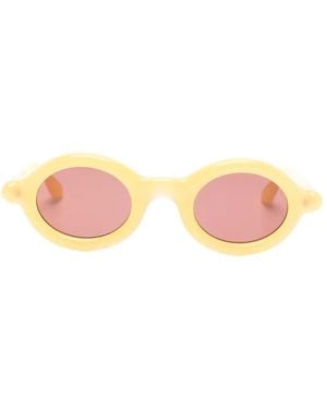 Paloceras Round-Frame Sunglasses - Pink