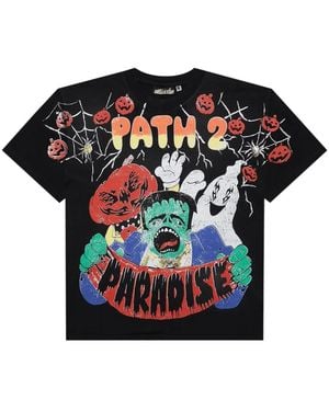 HELLSTAR Spooky Character T-Shirt - Black