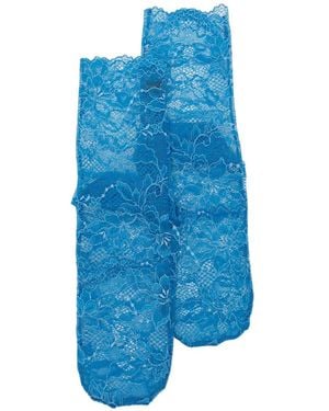 Undercover Lace Socks - Blue